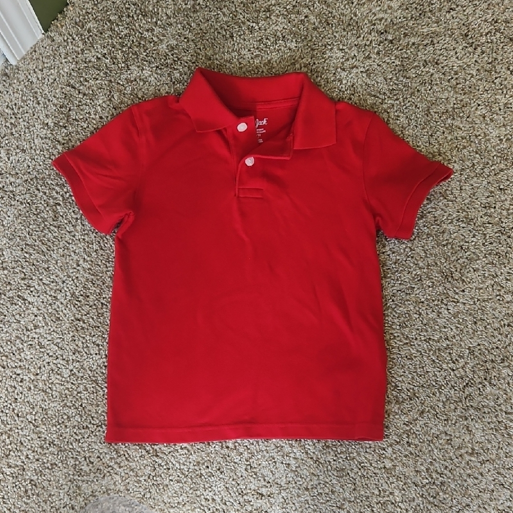 Cat And Jack Uniform Polo - XS